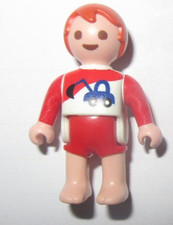 PLAYMOBIL   bébé poussette  pelleteuse  th6  NEUF