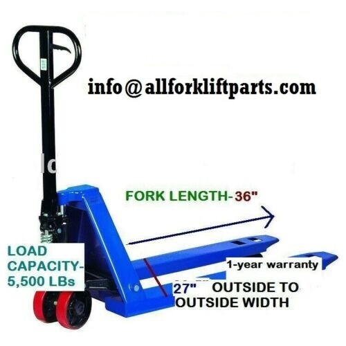 Short fork pallet jack - *pallet, jack*