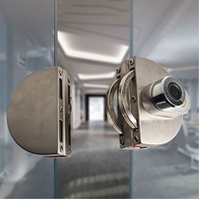 Verrou électronique sécurisé et pratique pour portes vitrées options d'accè