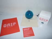 boule de noël meisenthal grip / bleu pétrole / année 2025 / neuve