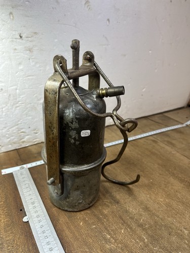 Lampe mineur ancienne outil - mineur,