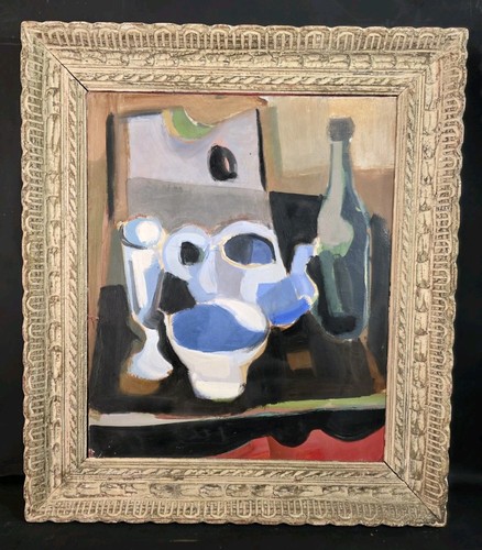 Tableau huile nature morte - huile,
