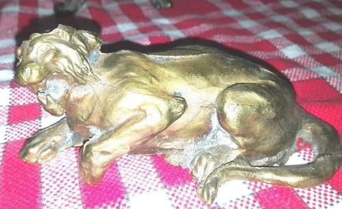 Félin tigre lionne statuette - tigre?,