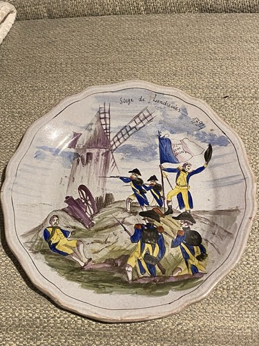 Assiette révolutionnaire - assiette,