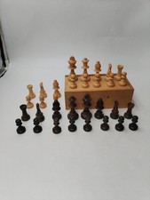 Jeu d'echec staunton type Chess set Lardy Chavet Dujardin Buis King 75 Échecs