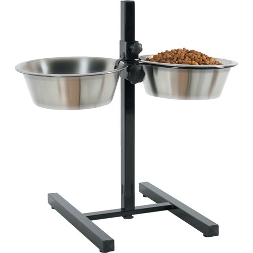 Support double pour - , gamelles