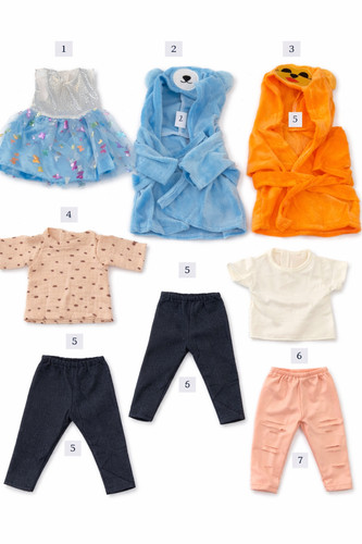 Vêtements habits poupée - de,