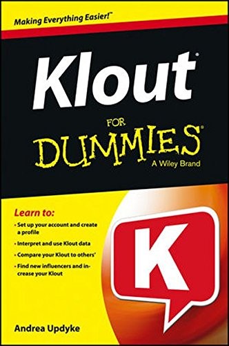 Klout for dummies - klout,