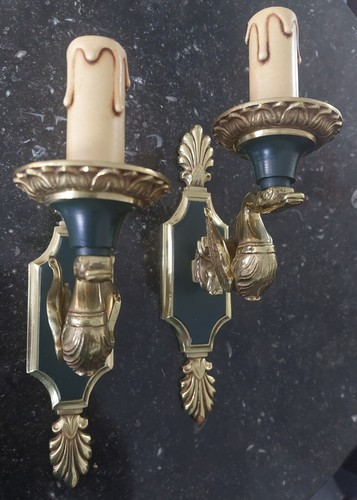 Paire appliques maison - paire, d'appliques