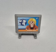 TELEVISION GRISE MAISON MODERNE ACTUALITES PLAYMOBIL