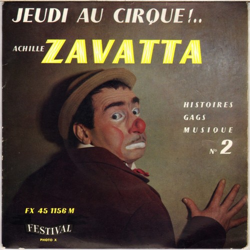 Achille zavatta jeudi - "jeudi, au