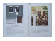 BROCHURE ENCEINTES ELIPSON 1985 "1401" "MINIFI"
