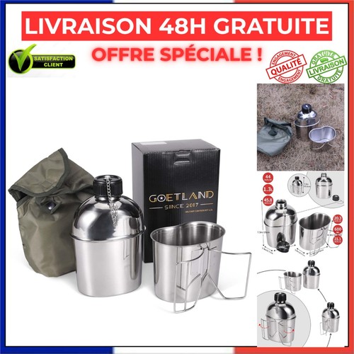 Gourde militaire inox l - gourde,