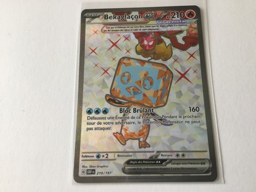 Carte pokemon bekaglacon 210 - ,