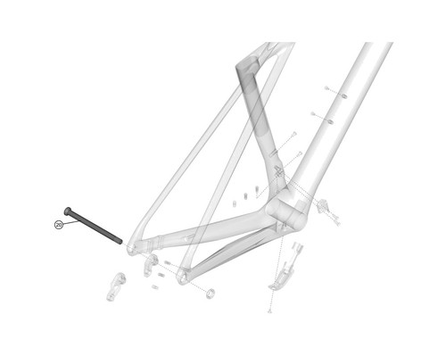 Lapierre axe traversant pour - axe,