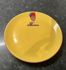 ANCIENNE ASSIETTE BANANIA VINTAGE PUBLICITAIRE 