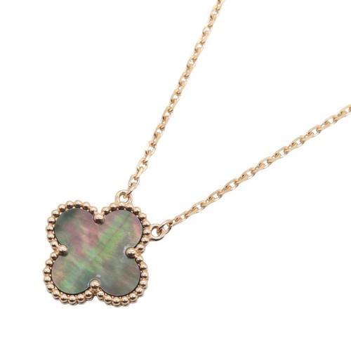 Collier vintage nacre gris - vintage,
