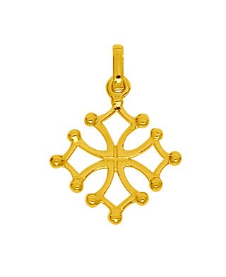 Pendentif croix occitane - pendentif,