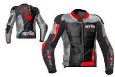 Aprilia Veste Motard en Cuir