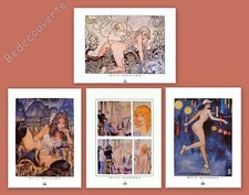 MANARA Lot 4 affiches Démons