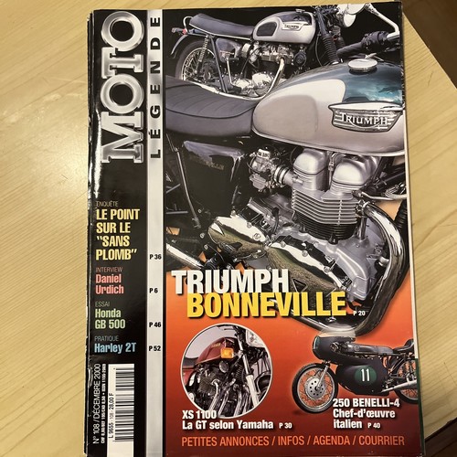 Moto legende 108 yamaha - 108, xs