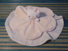 S24 / doudou plat rond chat rose fleurs HELLO KITTY SANRIO