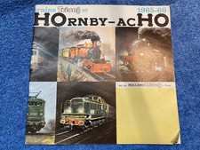 Catalogue 1965-66 Meccano-Triang et Hornby acHO circuit train électrique HO