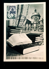 CARTE  MAXIMUM - METIER D'ART 1er JOUR PARIS 1954 - EDITION et RELIURE