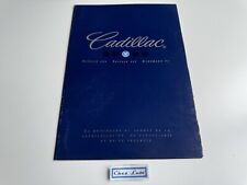 Brochure Catalogue -  Cadillac