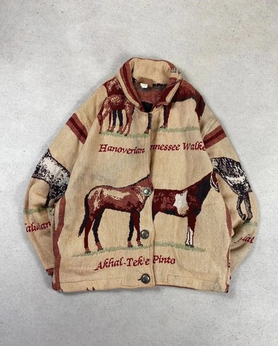 Veste tapisserie motif - veste,