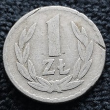 Pologne – 1965  MW – 1 zloty (N2049) AB