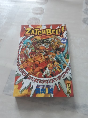 Manga zatchbell tome - manga, 22