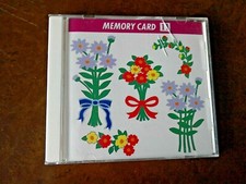 Carte à broder Janome