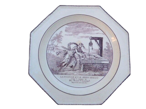 Assiette parlante fortune - assiette,