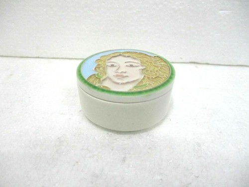 Petite boite ronde faïence - petite,