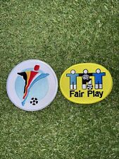 Euro 2000 Patch Badge maillots foot + Patch Fair Play France Italie Portugal
