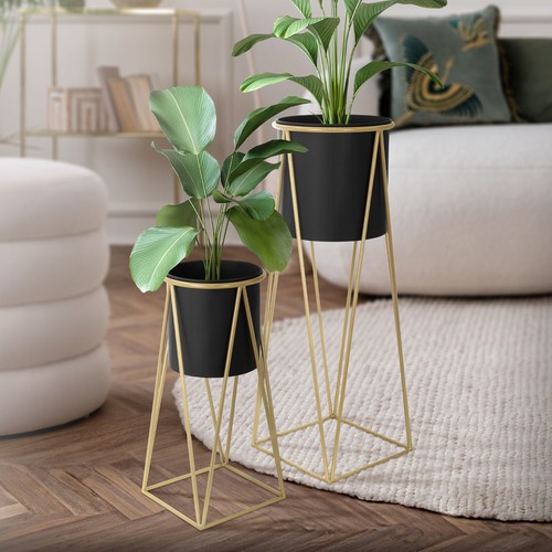 Support plantes acier - support, de