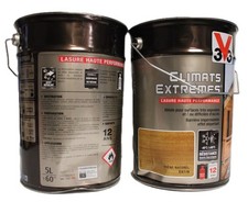 Lot Lasure V33 Climats Extrêmes "Chêne Naturel" 2 X 5L