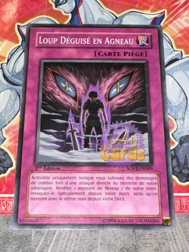 Carte loup deguise en - yu, gi