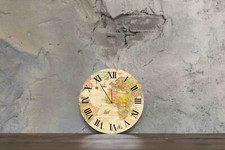 Horloge Impression Carte Du