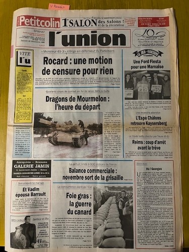 Vanessa paradis union du - l'union,