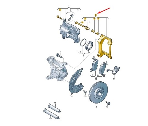 Cupra born k11 - cupra, brake