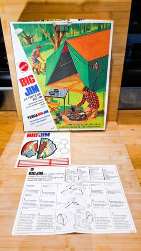 Vintage big jim mattel - jim,