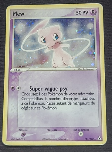 Pokemon mew secret - mew, holo