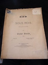 Partition sous bois - "partition,