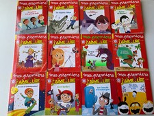 LOT 12 magazines PREMIERS J'AIME LIRE années n°98 à 109 + 9 CD