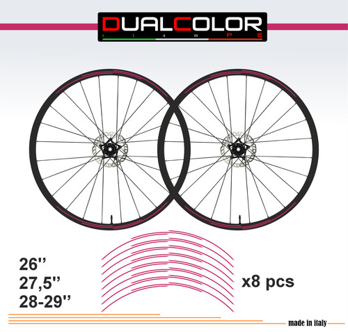 Autocollants roues vélo - autocollants, de
