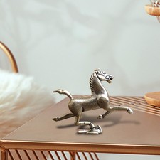 Figurine cheval laiton - en,