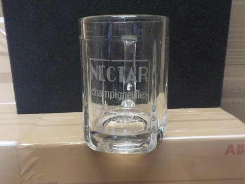 Chope verre ancienne - verre,