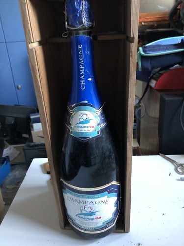 Bouteille champagne vide - bouteille, de